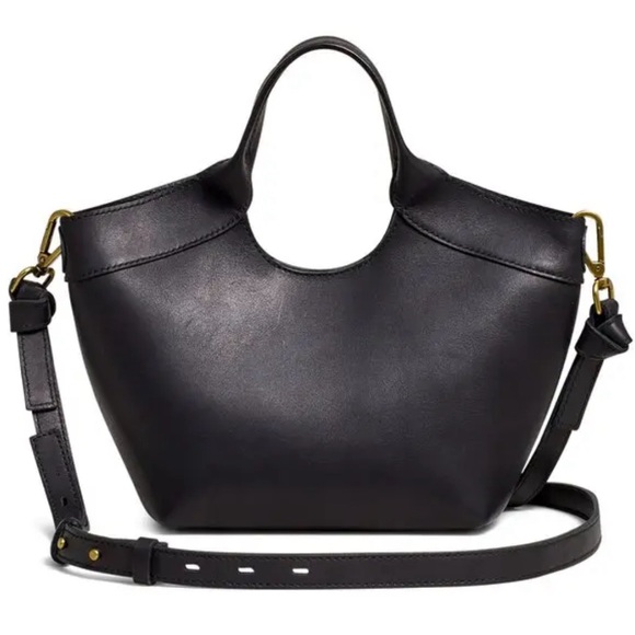Madewell Handbags - New Madewell The Mini Sydney Cutout Leather Tote